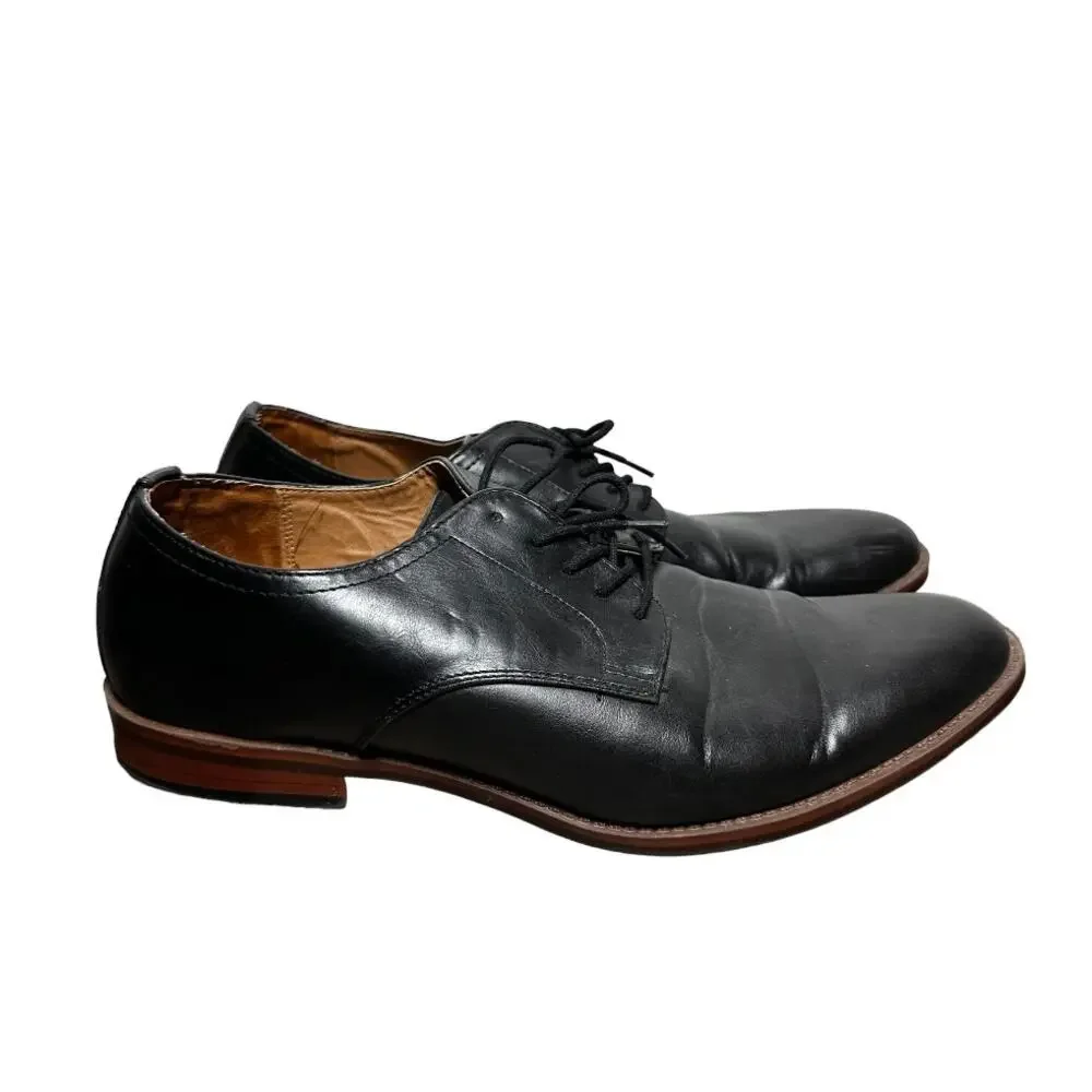Dockers Bradford Oxford Dress Shoes Cap Toe Lace-Up Black 13